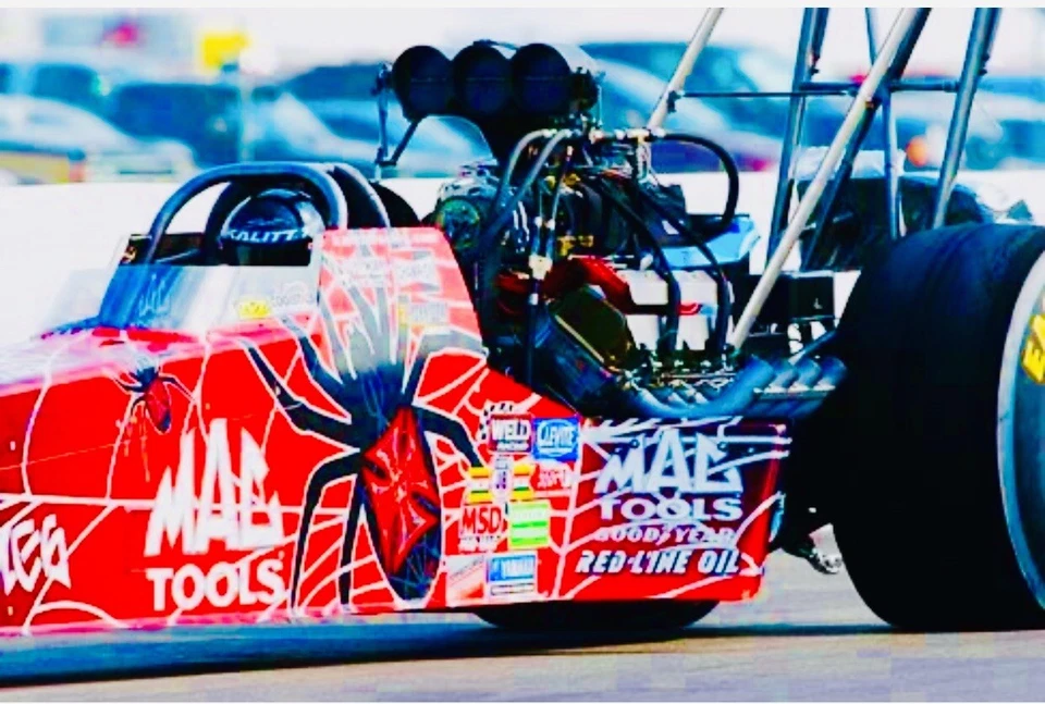 NHRA Scott Kalitta 1:24 литой JESSE JAMES West Coast Choppers DRAGSTER Nitro - Изображение 2 из 4