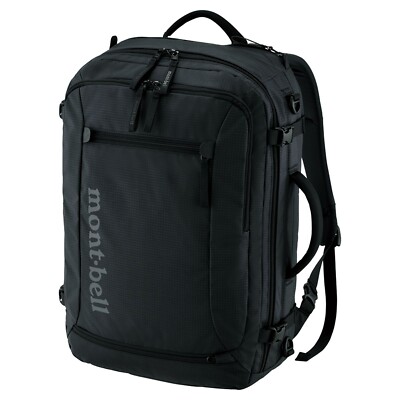 モンベル（montbell)　トライパック　スリーウェイバッグ　ブラック mont-bell Tri-Pack 30 Black 3way Travel Bag Backpack Handbag