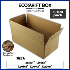 12" Corrugated Cardboard Boxes Shipping Supplies Mailing Moving - Choose 4 Sizes