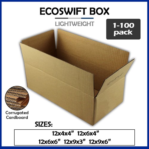 12" Corrugated Cardboard Boxes Shipping Supplies Mailing Moving