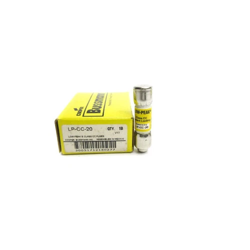 BUSSMANN LP-CC-20 600VAC 20A (PKG OF 10) NSMP