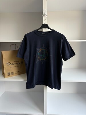 Vintage Yves Saint Laurent Logo Print 90s T-Shirt