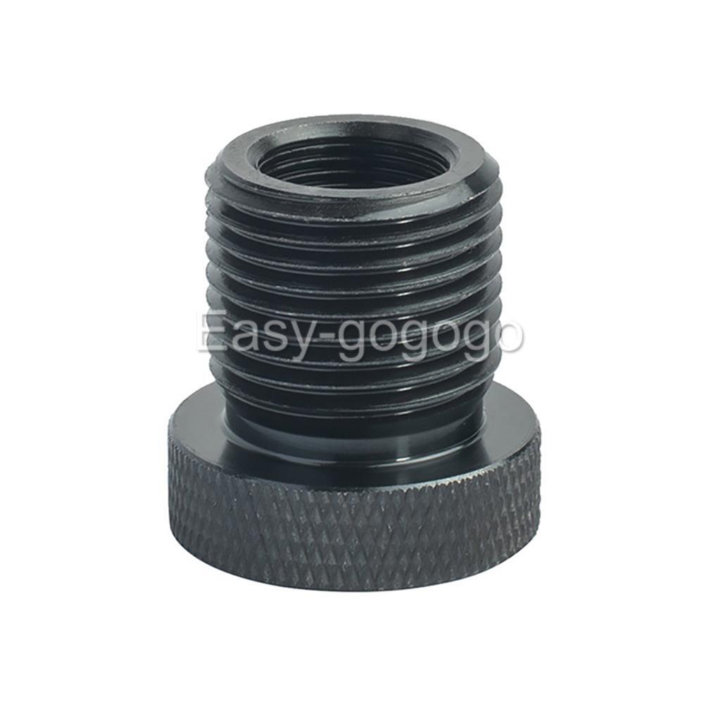 Black Oil Fuel Filter Thread Adapter Adaptor 5/824 to 1/220 Connector
