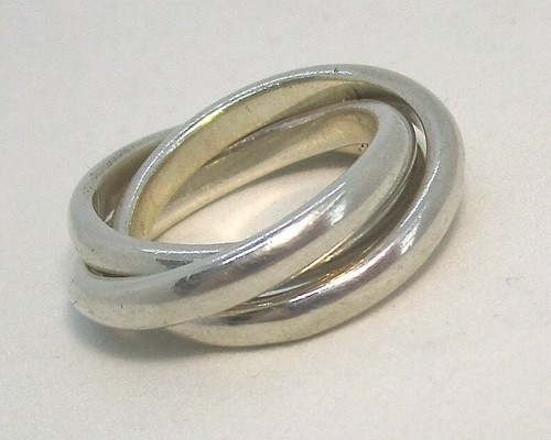 TIFFANY Sterling Silver 3 Part Russian 