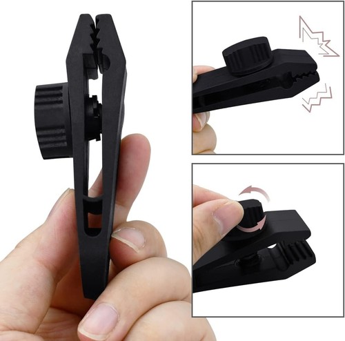 Heavy Duty Tarp Clips Shark Tent Fasteners Clips Holder Car Covers 10 Pcs - Picture 3 of 7