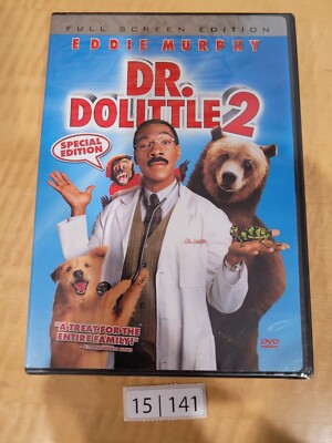 Dr. Dolittle 2 (DVD, 2006, Full Screen) Eddie Murphy Special Edition NEW SEALED