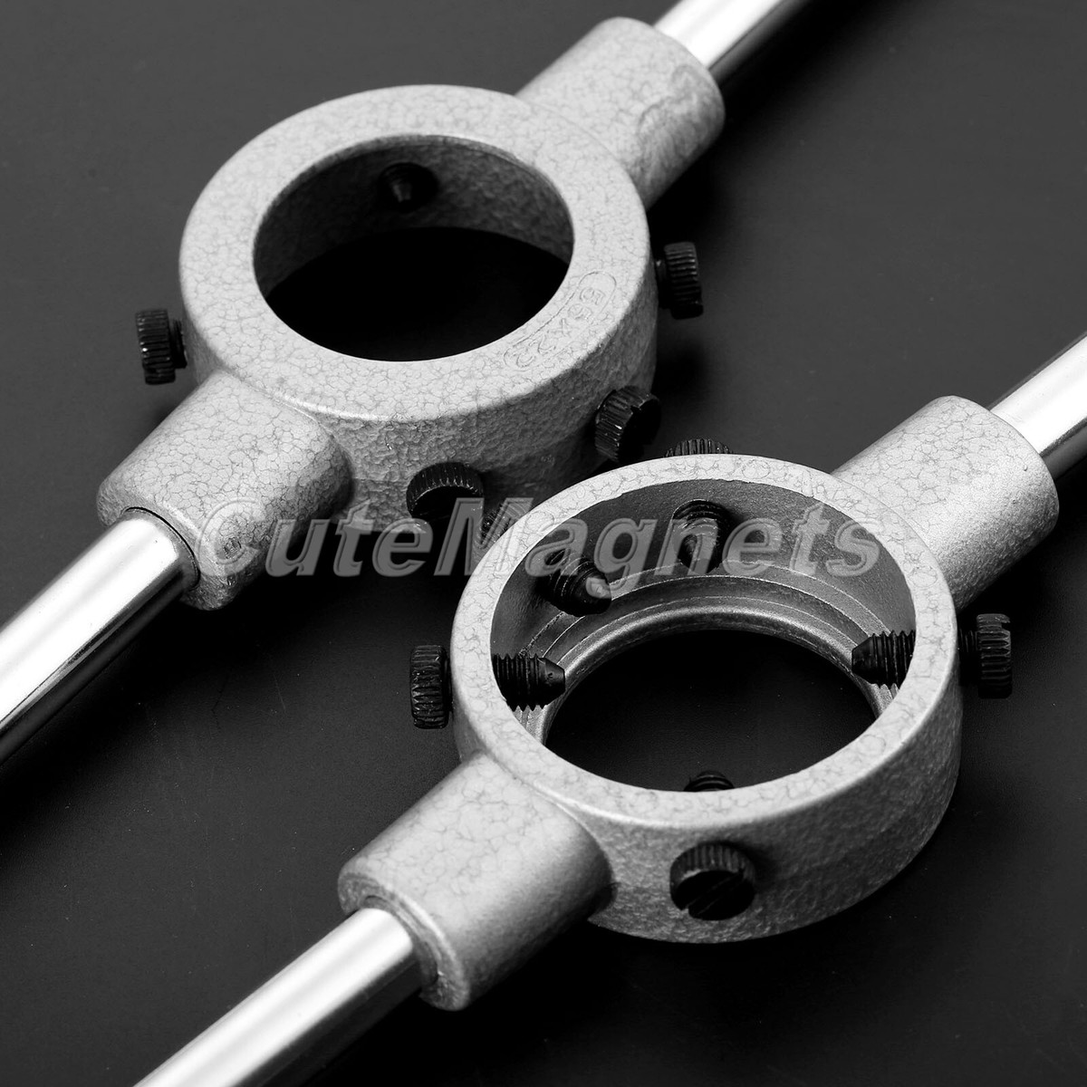German Standard Metric Threading Die Holder Wrench - High Carbon Steel Hand Tool For Metalworking & DIY