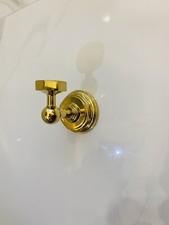 KOHLER K-13113-MA-PB Pinstripe  Robe Hook. Gold