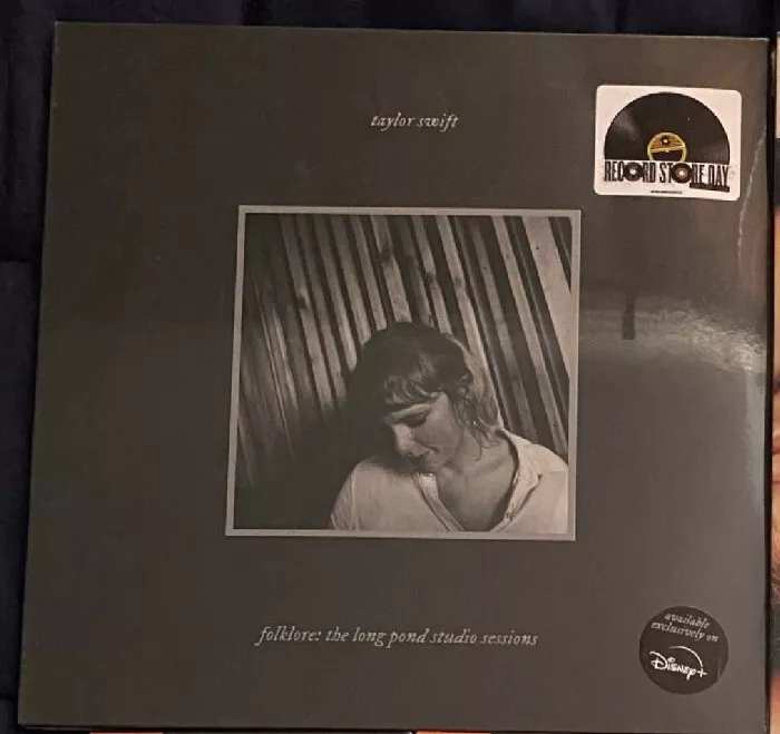 TAYLOR SWIFT Folklore: the Long Pond studio sessions LP RSD 2023 NEW Grey Vinyl