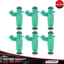 6pc Fuel Injectors For 2010-12 Hyundai Santa Fe 2011-2014 Kia Sedona 3.5L