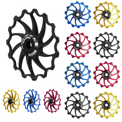 Resistant Ceramic Lightweight Derailleur Pulley Rear 14T/15T/16T Guide Bearing
