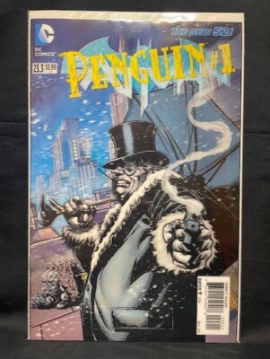 Batman #23.3 Penguin 3D 3-D lenticular cover DC Comics New 52 2013