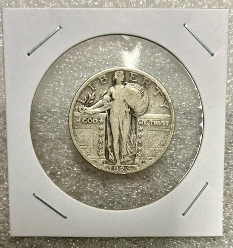 1926 S Standing Liberty 25¢ BX5-01