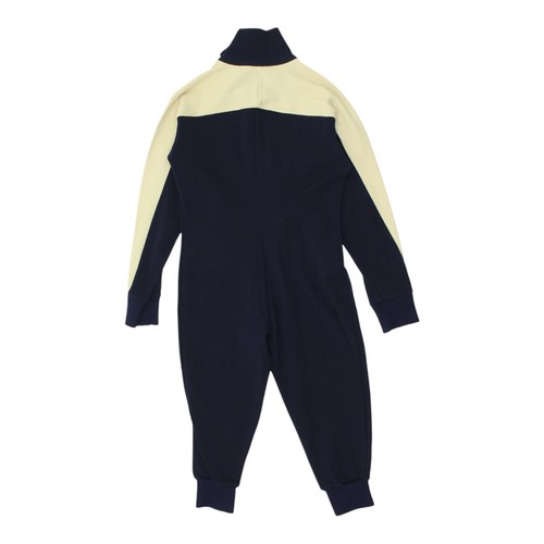 Brunik Navy Ski Suit | Vintage Mens Short Legs Skiing Winter Sports Snowsuit - Picture 2 of 4