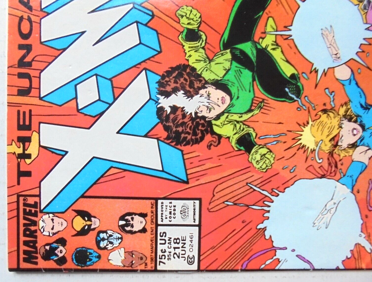 X-MEN #218 DAZZLER Cover Story Appearance! 1987 Marvel