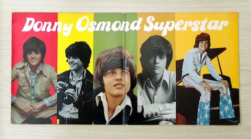 Donny Osmond Superstar 2 Album Set with Poster 33rpm K-Tel Records Collectible - Picture 6 of 12