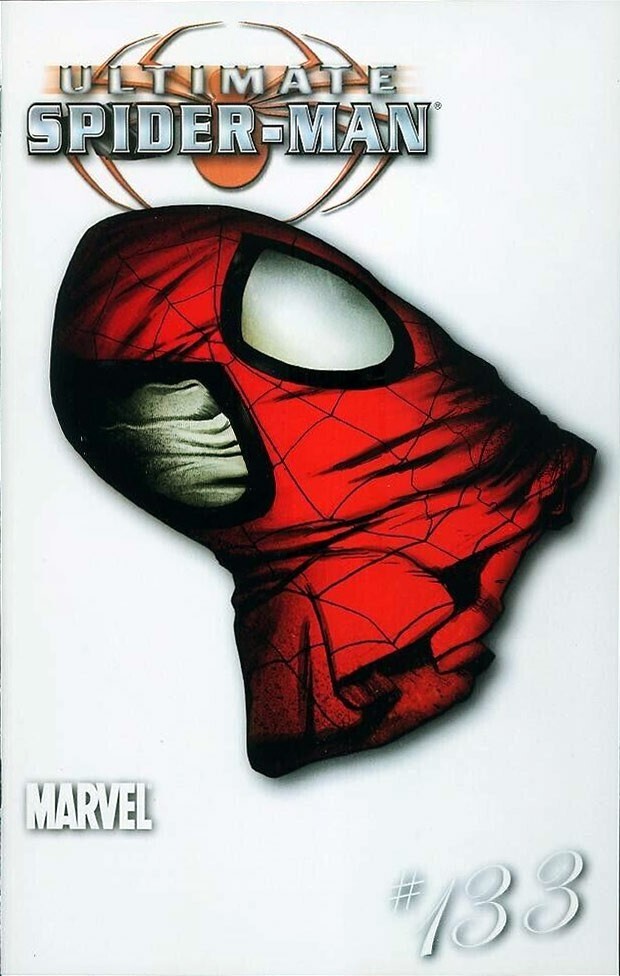 ULTIMATE SPIDERMAN #133 RARE 1:100 WHITE RATIO VARIANT BENDIS