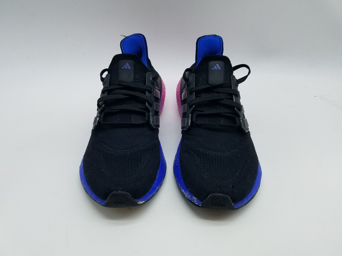 Adidas Shoes‎ UltraBoost 22 Lace Up Men\'s Size 6.5 Black Lucid Blue Gradient Adidas Ultraboost 22 Men main image 4