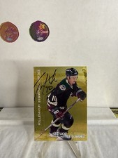 1999 ITG Be A Player Millennium Signature Series Gold Trevor Letowski Auto