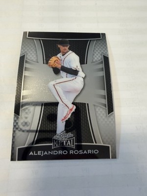 ALEJANDRO ROSARIO 2025 Leaf Metal #6 /99 Texas Rangers