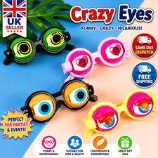 Adult Kids Party Toy Party Eyewear Funny Glasses Crazy Eyes Props Crazy Blink