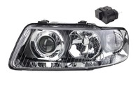Scheinwerfer Passend FüR Audi A3 8L 09/00-05/03 H7 H1 Links Fahrer M. Stellmotor