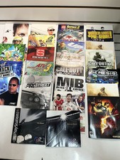 Sony PlayStation 1, 2  3 game instruction manual lot of 25
