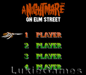 Nightmare On Elm Street - NES Nintendo Rare Game