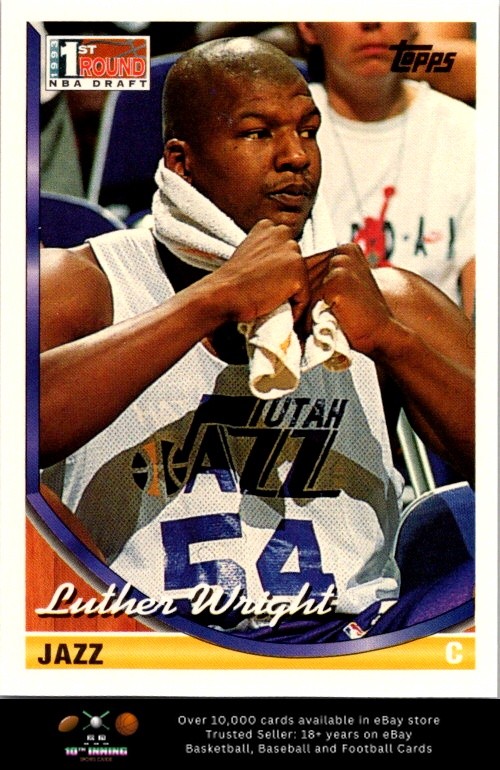 1993-94 Topps BASKETBALL #75 Luther Wright