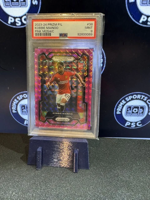 Kobbie Mainoo Rookie Graded Slab  £1 Start EBAY LIVE AUCTIONS