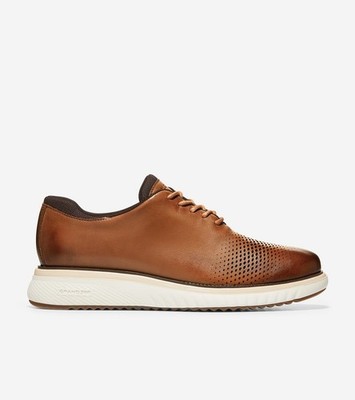 Cole Haan C33364 Size 7  Zerogrand Eon Wing Oxford British Tan