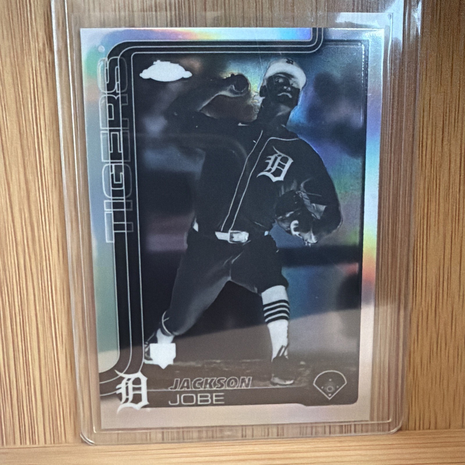 2025 Topps Chrome - Jackson Jobe #249 Negative Refractor (RC)