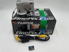 Fujifilm FinePix E500 Digital Compact Camera. G1
