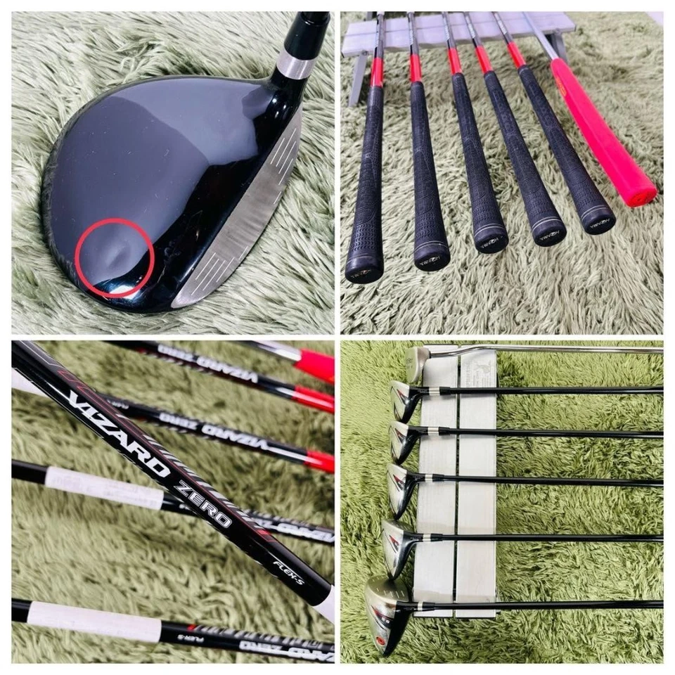 HONMA TOURWORLD ZERO 13-Piece Set Men's Golf Right FLEX S - Image 4 of 4