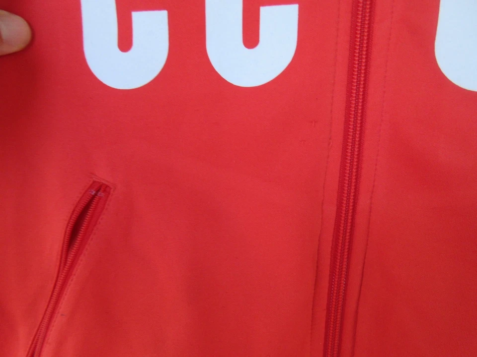 Veste ADIDAS CCCP rétro vintage TREFOIL rouge C.C.C.P femme jacket felpa 38 - Photo 2/4