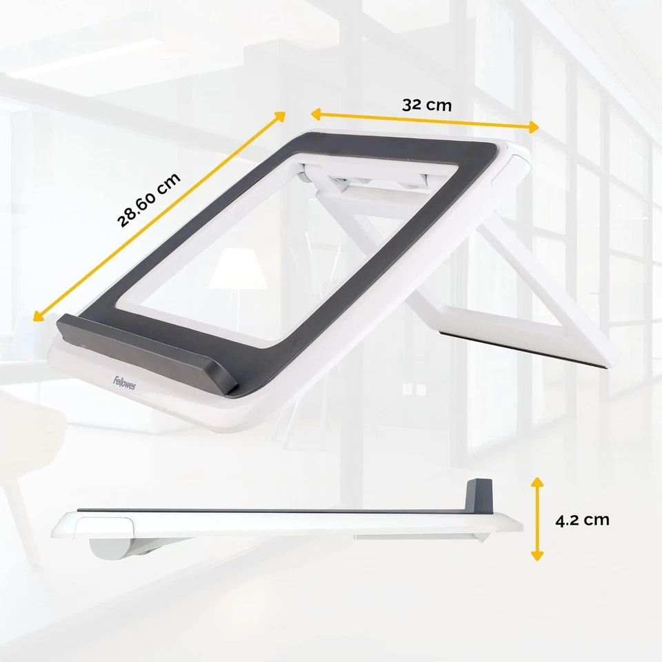 Fellowes Laptop Ständer I-Spire Quick Lift - Laptop Ständer faltbar für Laptops - Bild 3 von 4