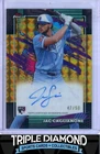 2026 Finest Jac Caglianone Rookie Autograph Auto Gold Geometric #47/50 G422