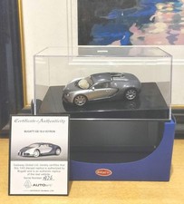 Autoart Bugatti EB 16.4 Veyron 1/43 Scale Diecast Model Rare Opened