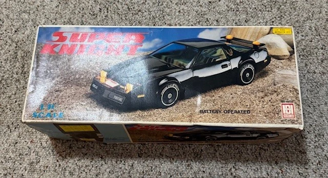 Vintage 1984 Hong Da Kitt Super Knight Rider Firebird 1/10 Scale Toy Car in Box - Image 2 of 4