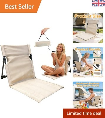 Vielseitiger Klappstuhl mit ergonomischer Rückenlehne - Ihr perfekter Outdoor-Begleiter