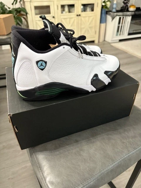 Talla 8.5 - Air Jordan 14 Retro 2016 Verde Oxidado Foto 2 de 4