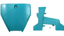 Acerbis Front Number Plate Metallic Teal #2726577441 Husqvarna