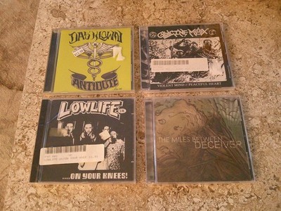 Das Klown, Glycine Max, Lowlife UK, & The Miles Between Lot Of 4 Sealed Rock & P