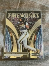 7251 2021 Panini Prizm DP Fireworks Lonnie White Pittsburgh Pirates