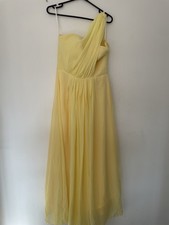 Lecureler yellow bridesmaid dresses Size 14