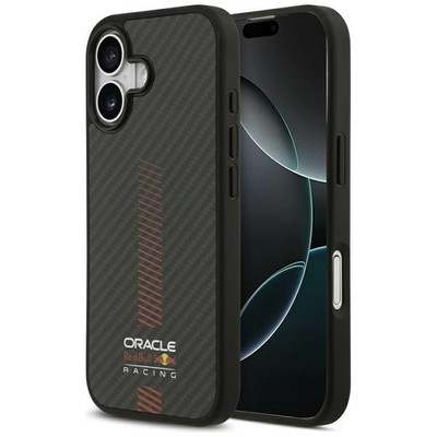 Red Bull Kevlar Powerbar MagSafe Hülle für iPhone 17 Schwarz