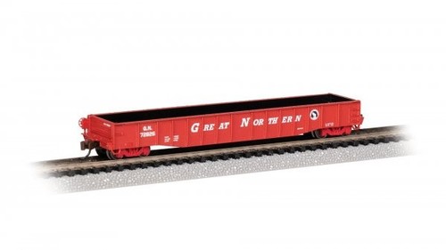Coche góndola Bachmann escala N GN Great Northern 52'6" Drop End #72826 | Condition: New