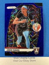 2024 #91 Jordin Canada Panini Prizm WNBA Blue Velocity Prizm Dream