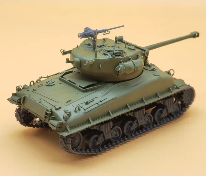 3D printing kit 1/72US M4A1(76)W Sherman Medium Tank Model Unpainted - Image 4 of 4