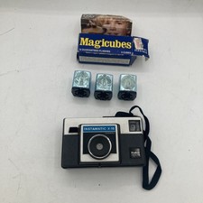 Vintage 1970s Kodak Instamatic X-15 Film Camera With Magicubes Read Description